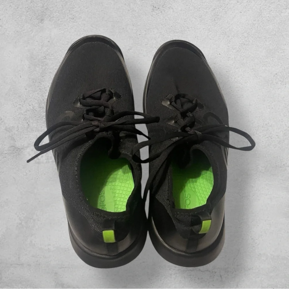 OOFOS Men's OOmg Sport LS Sneakers Casual Shoes Size 11 Black